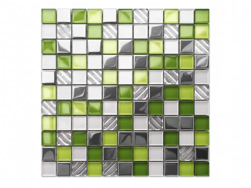 MOZAIKA SZKLANA GREEN FASHION 30x30cm 8mm 