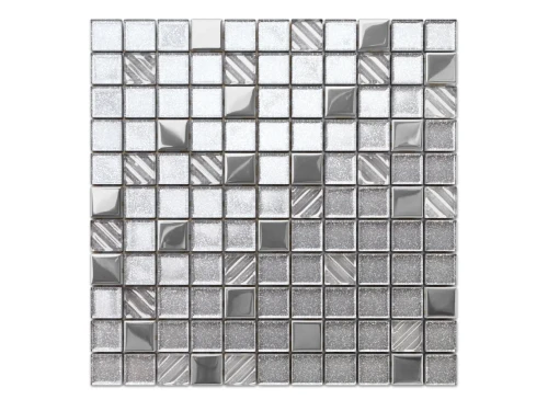 MOZAIKA SZKLANA SILVER ENERGY 30x30cm 8mm