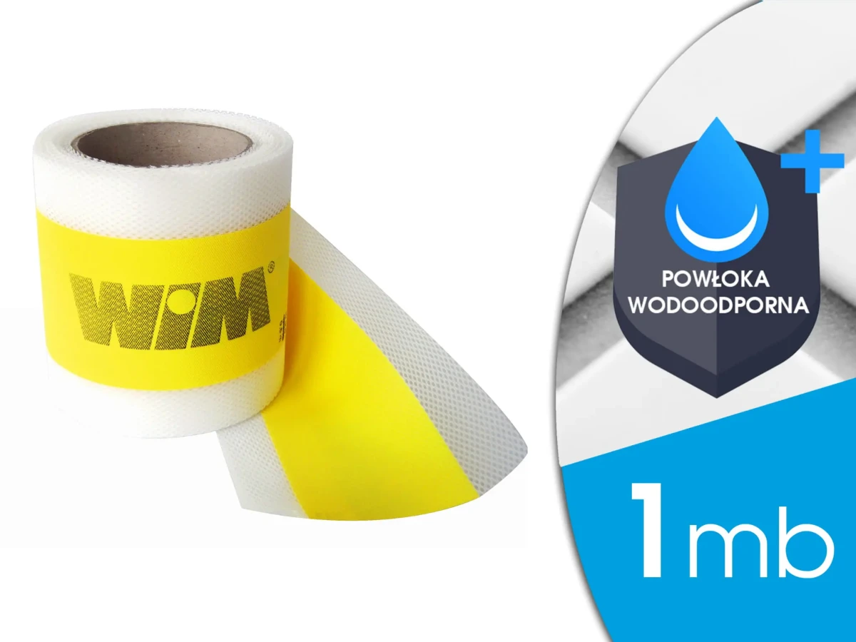 TAŚMA HYDROIZOLACYJNA  - 1mb – dekoracyjne do wnętrz – Szklane Mozaiki