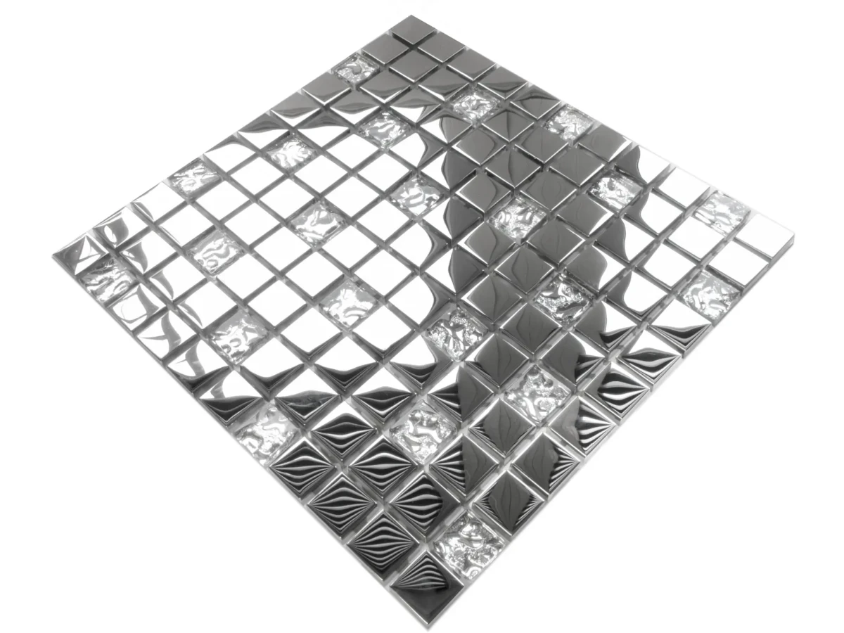 MOZAIKA SZKLANA SWAROVSKI 30x30cm 8mm – dekoracyjne do wnętrz – Szklane Mozaiki