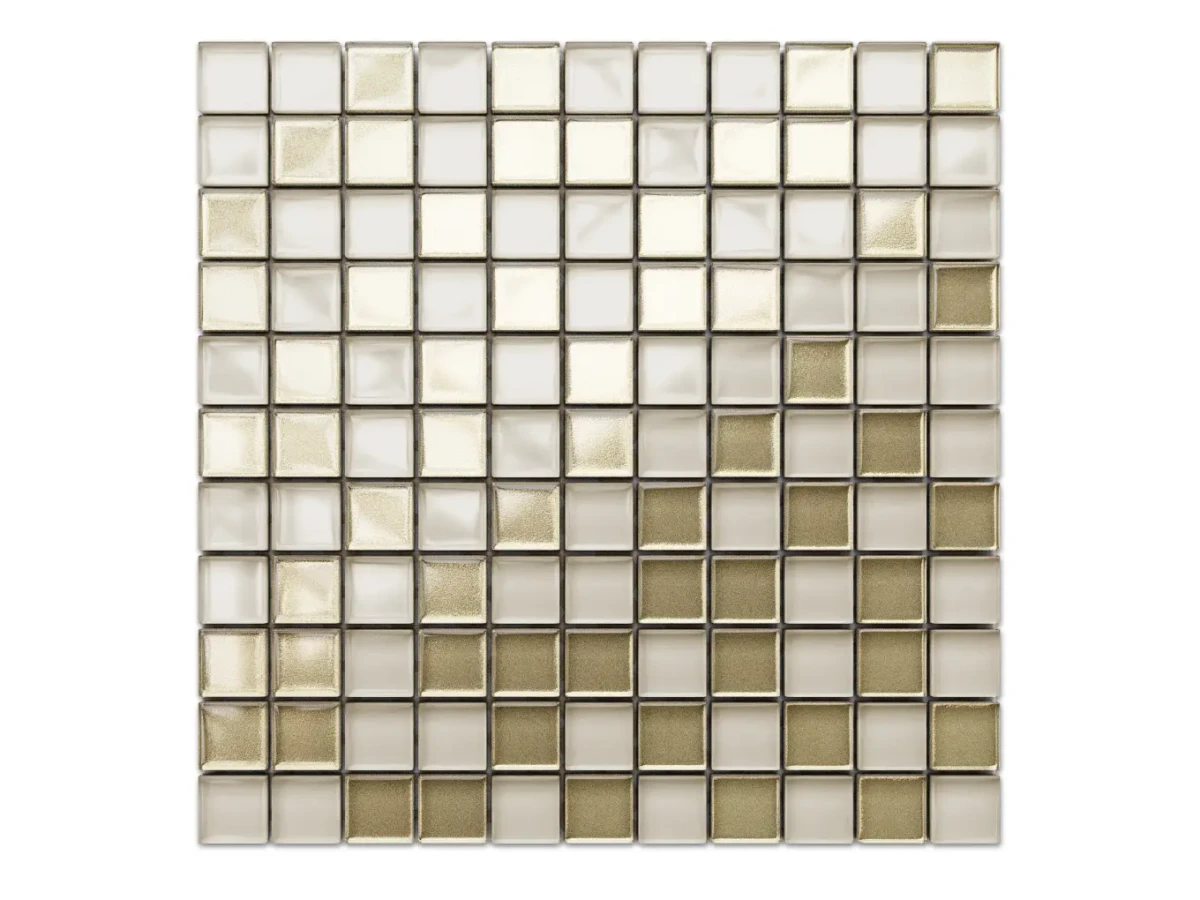 MOZAIKA SZKLANA SAHARA 30x30cm 8mm – dekoracyjne do wnętrz – Szklane Mozaiki