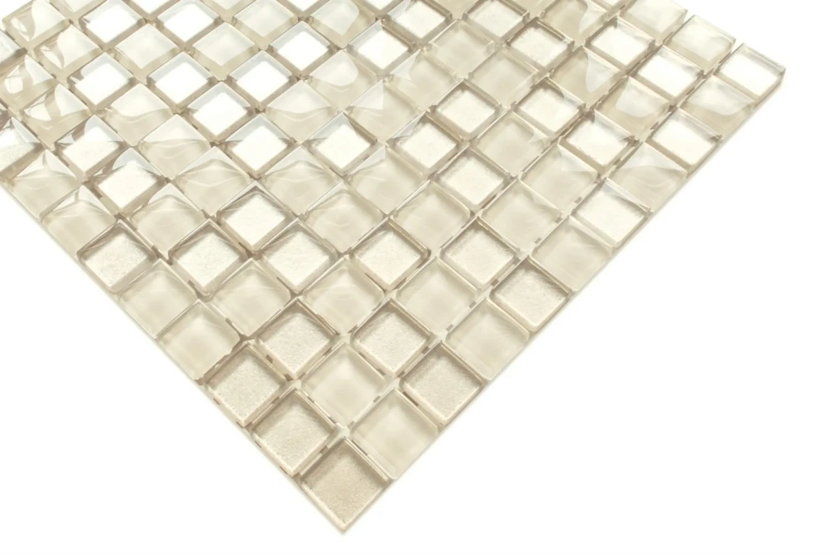 MOZAIKA SZKLANA SAHARA 30x30cm 8mm – dekoracyjne do wnętrz – Szklane Mozaiki