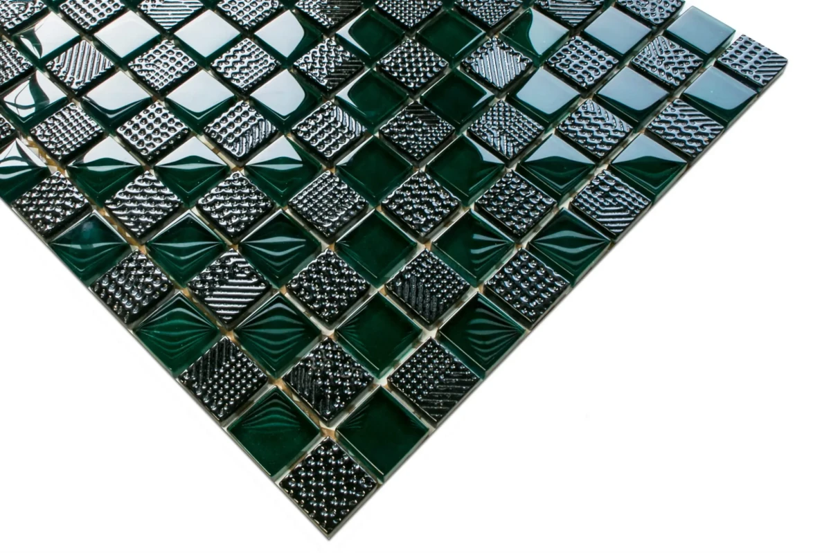 MOZAIKA SZKLANA KONGO 30x30cm 8mm – dekoracyjne do wnętrz – Szklane Mozaiki