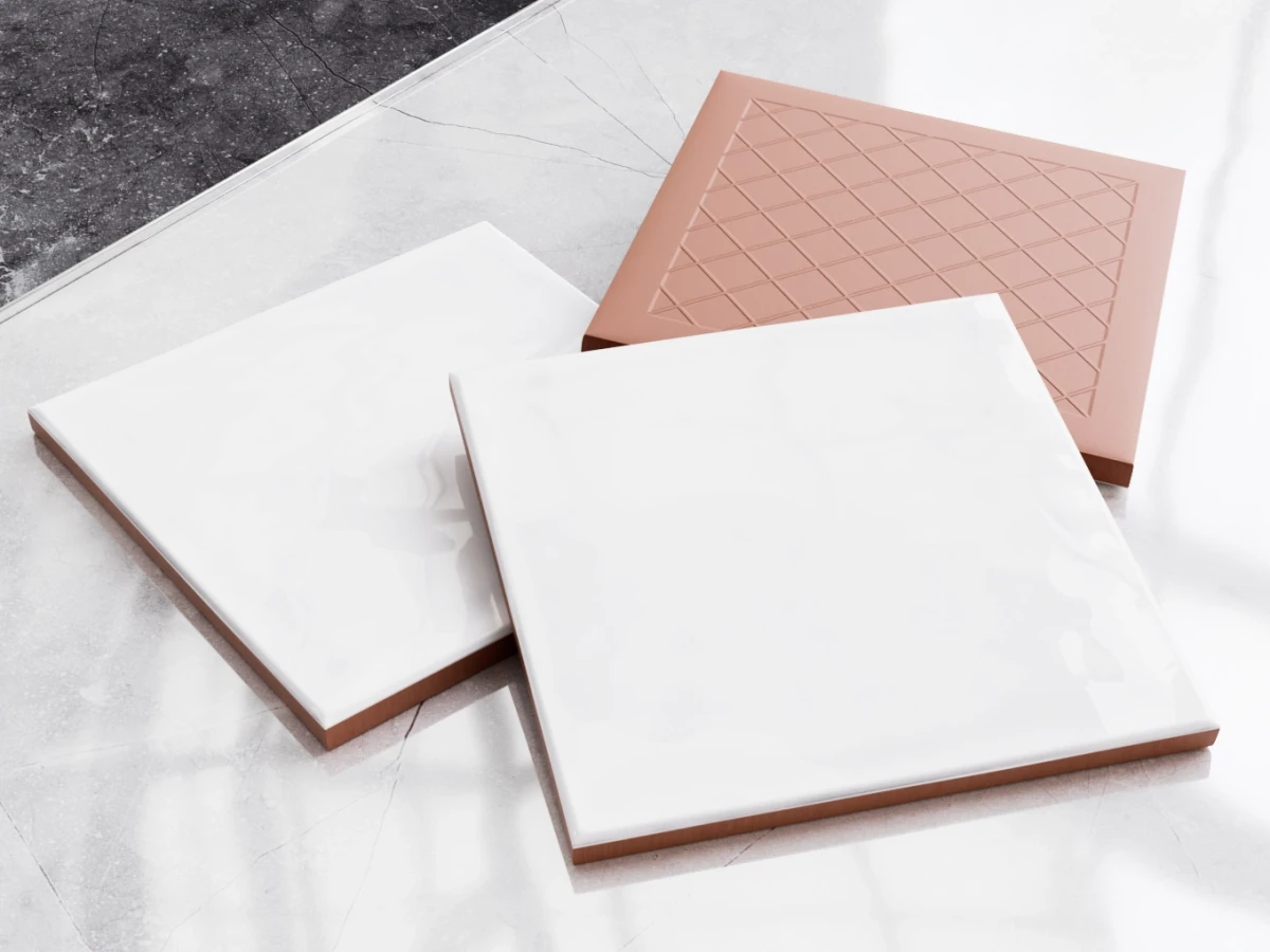 Płytka Chic Neutro 15×15 jasnoszara w połysku