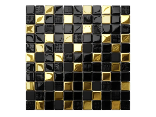 MOZAIKA SZKLANA VOLCANO D'ORO 30x30cm 6mm