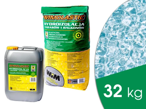HYDROIZOLACJA DO BASENÓW - Wimolastic A+B - 32kg