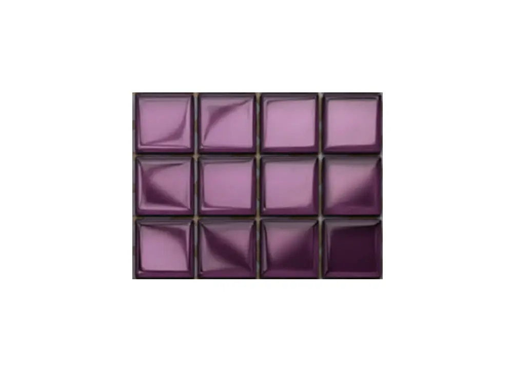 MOZAIKA SZKLANA FIOLET ŚLIWKA 30x30cm 8mm – dekoracyjne do wnętrz – Szklane Mozaiki