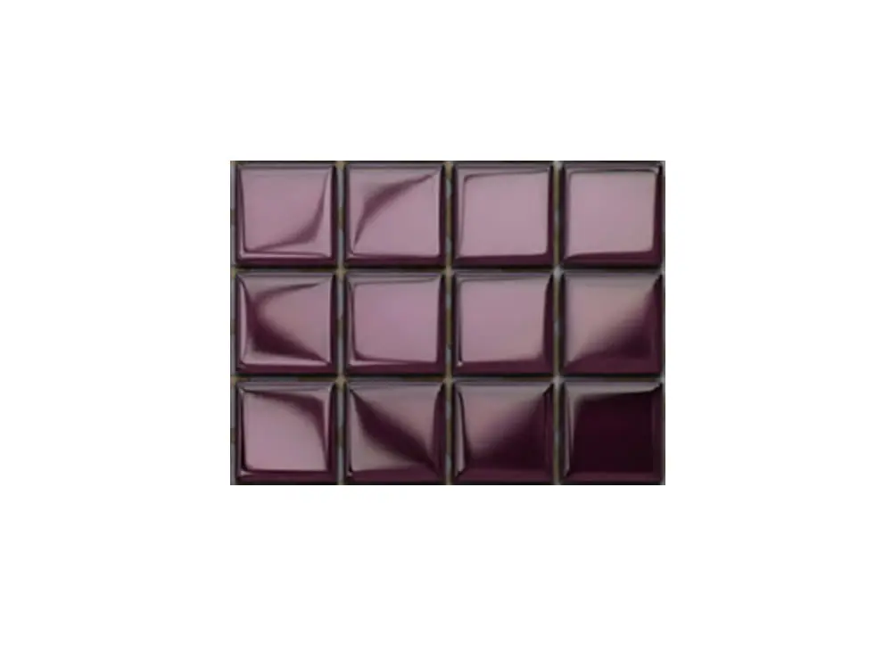 MOZAIKA SZKLANA FIOLET BAKŁAŻAN 30x30cm 8mm – dekoracyjne do wnętrz – Szklane Mozaiki