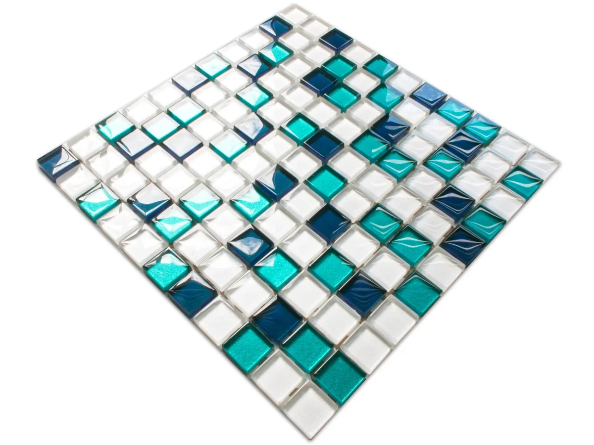 MOZAIKA SZKLANA IPANEMA 30x30cm 6mm – dekoracyjne do wnętrz – Szklane Mozaiki