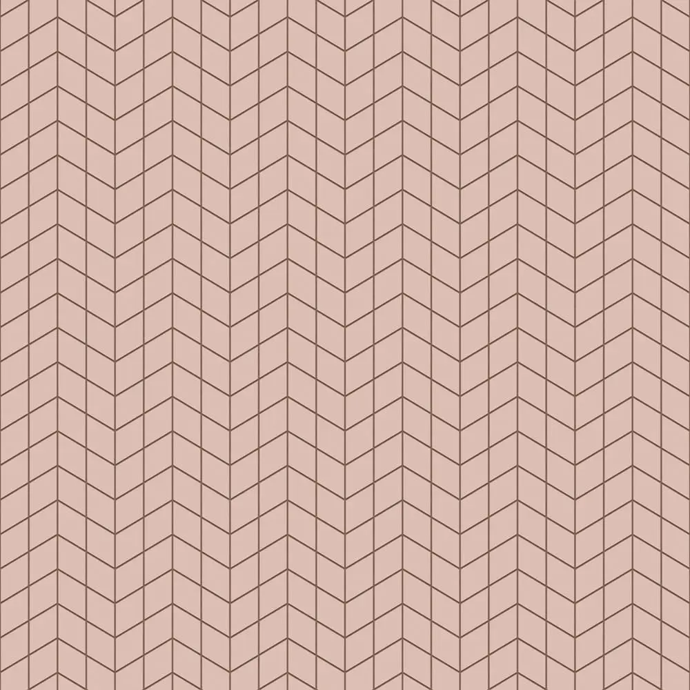 MOZAIKA GRESOWA DOUBLE CHEVRON ROMB RÓŻOWA  Cielo E Terra Polvere – dekoracyjne do wnętrz – Szklane Mozaiki