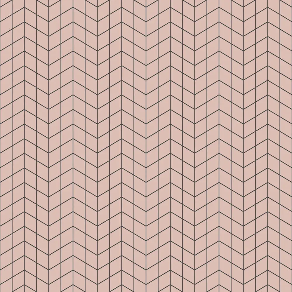 MOZAIKA GRESOWA DOUBLE CHEVRON ROMB RÓŻOWA  Cielo E Terra Polvere – dekoracyjne do wnętrz – Szklane Mozaiki