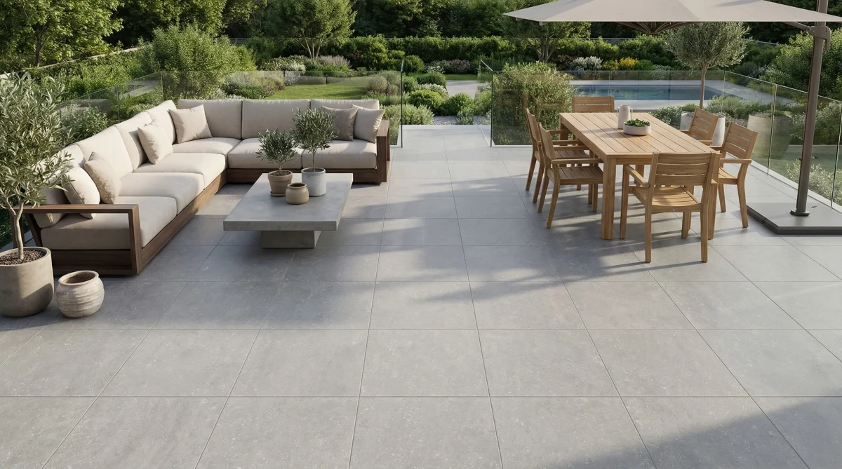 PŁYTKA TARASOWA GRESOWA 2 CM 60x60 BLUESTONE JASNA MAT R11 – dekoracyjne do wnętrz – Szklane Mozaiki