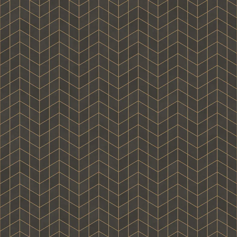 MOZAIKA GRESOWA DOUBLE CHEVRON DOBLO NERO – dekoracyjne do wnętrz – Szklane Mozaiki