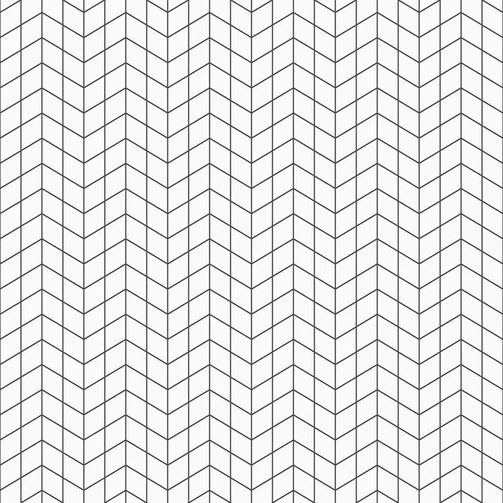 MOZAIKA GRESOWA DOUBLE CHEVRON ALASKA WHITE – dekoracyjne do wnętrz – Szklane Mozaiki