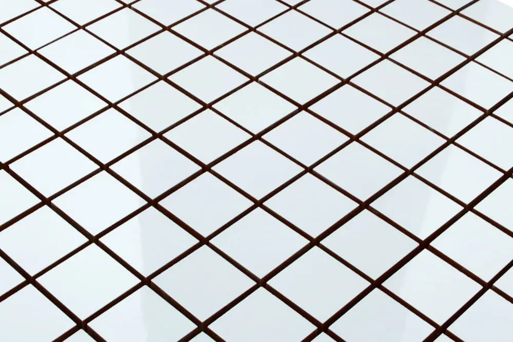 MOZAIKA CERAMICZNA BIAŁA SUPER  WHITE POŁYSK KOSTKA 2.5 30x30cm – dekoracyjne do wnętrz – Szklane Mozaiki
