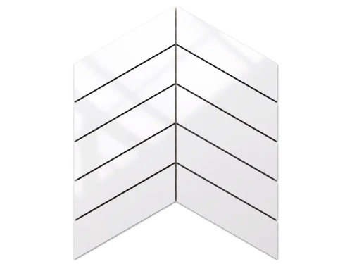 MOZAIKA CERAMICZNA CHEVRON JODEŁKA ALASKA WHITE