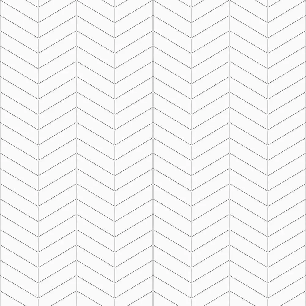 MOZAIKA CERAMICZNA CHEVRON JODEŁKA ALASKA WHITE – dekoracyjne do wnętrz – Szklane Mozaiki