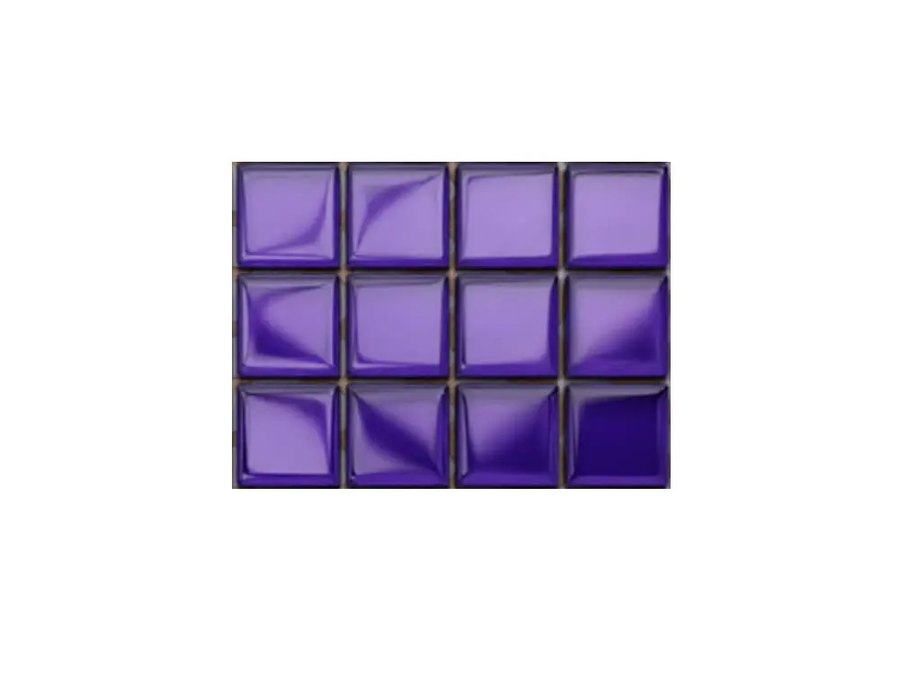 MOZAIKA SZKLANA FIOLET 30x30cm 6mm – dekoracyjne do wnętrz – Szklane Mozaiki