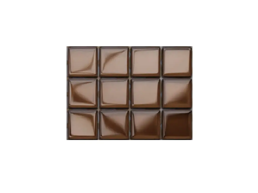 MOZAIKA SZKLANA BRĄZOWA COFFE 30x30cm 8mm – dekoracyjne do wnętrz – Szklane Mozaiki
