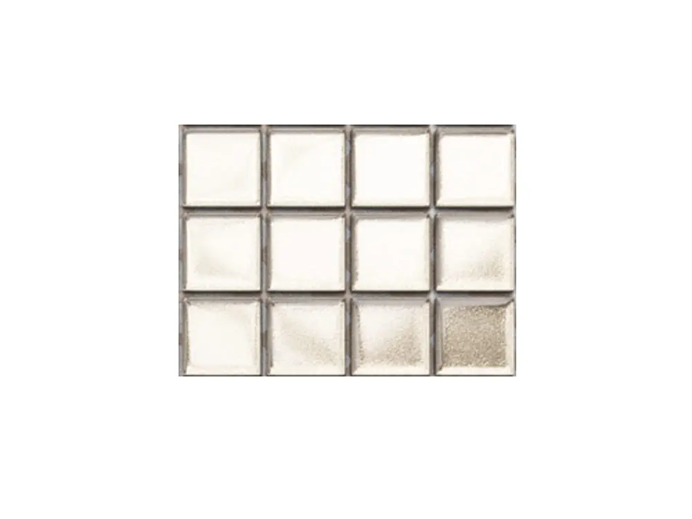 MOZAIKA SZKLANA BEŻ METALIC 30x30cm 8mm – dekoracyjne do wnętrz – Szklane Mozaiki