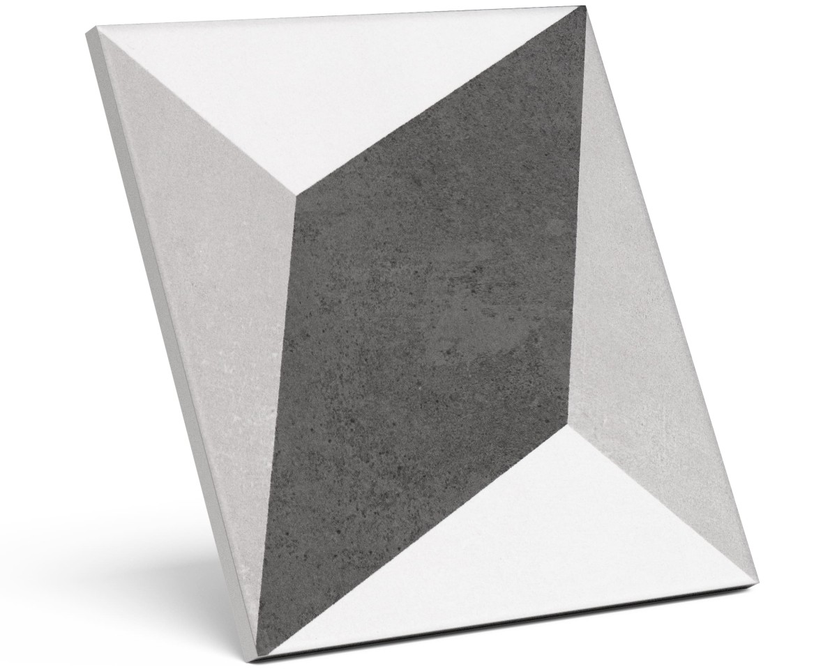 Płytka Gresowa Heritage Origami Prisma 20x20 cm gat.I  – dekoracyjne do wnętrz – Szklane Mozaiki