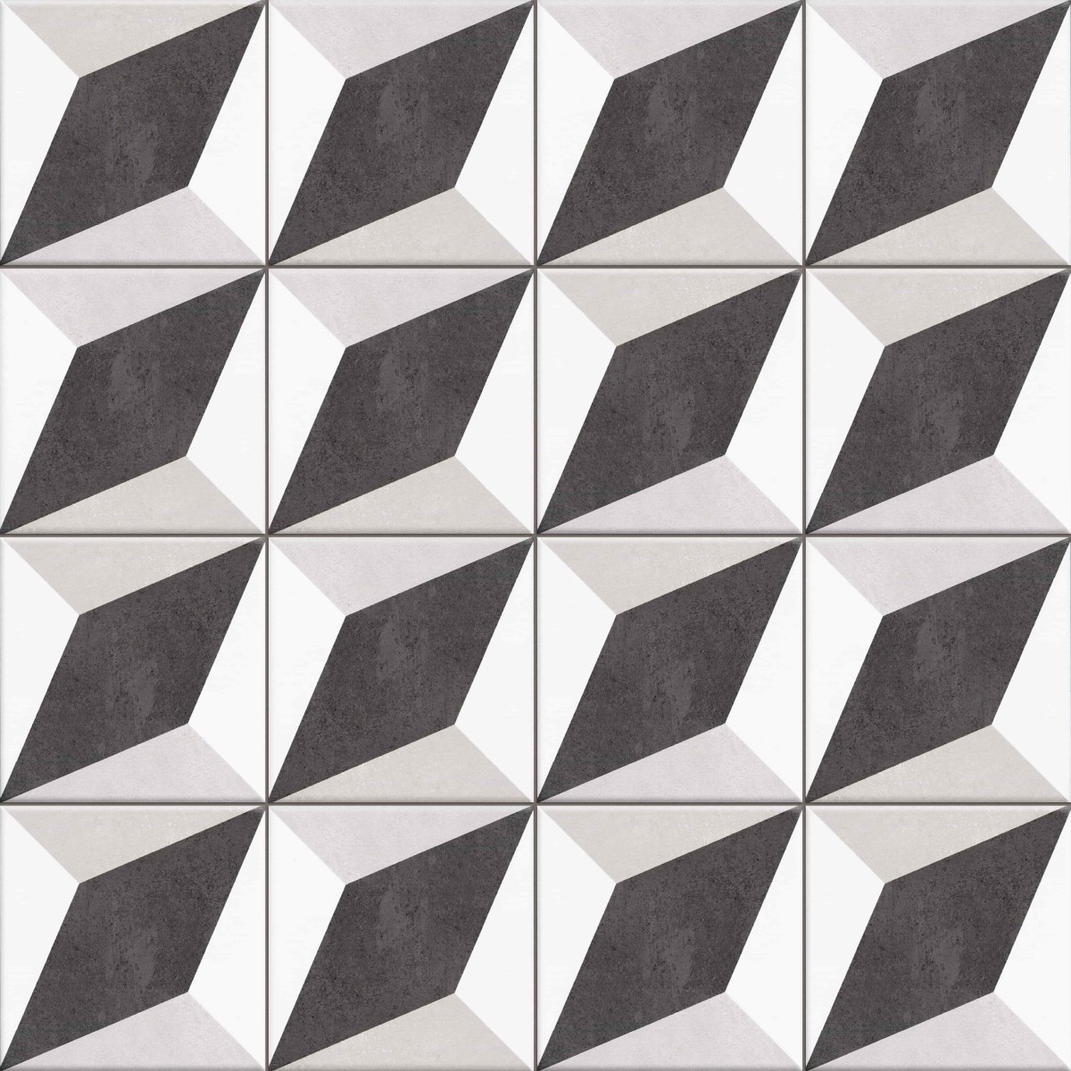 Płytka Gresowa Heritage Origami Prisma 20x20 cm gat.I  – dekoracyjne do wnętrz – Szklane Mozaiki