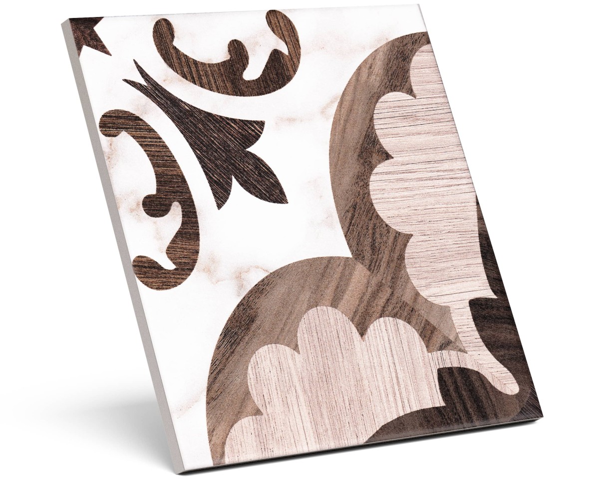 Płytka Gresowa Heritage Marmwood Oak 20x20 cm gat.I  – dekoracyjne do wnętrz – Szklane Mozaiki