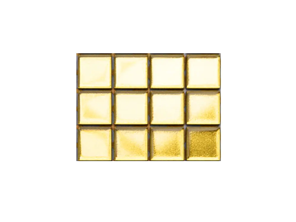 MOZAIKA SZKLANA ZŁOTA  30x30cm 8mm  – dekoracyjne do wnętrz – Szklane Mozaiki