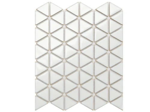 MOZAIKA CERAMICZNA TRIANGLE BLANKET SOFT CREMA BIAŁA