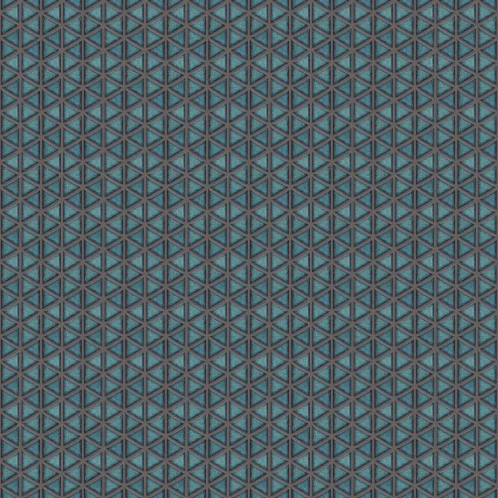 MOZAIKA CERAMICZNA TRIANGLE BLANKET ATLANTIC BLUE – dekoracyjne do wnętrz – Szklane Mozaiki