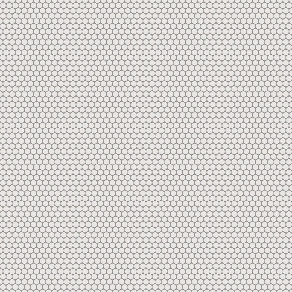 Mozaika ceramiczna Penny Dots white połysk - szklanemozaiki.pl