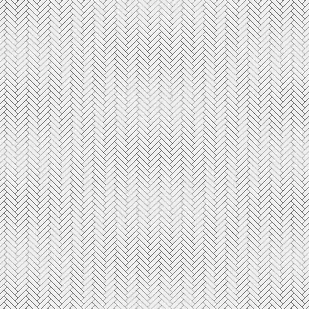 Mozaika ceramiczna Mini Chevron White połysk - szklanemozaiki.pl