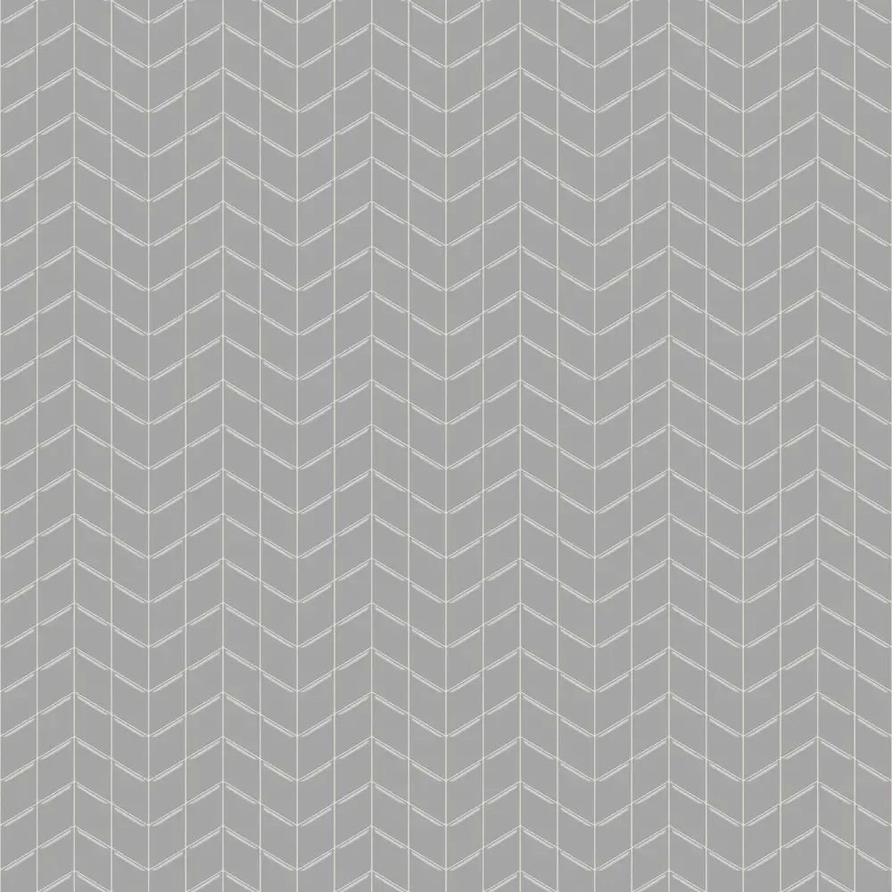 MOZAIKA SZKLANA DOUBLE CHEVRON ROMB SILVER SREBRNA CHROM METALIC – dekoracyjne do wnętrz – Szklane Mozaiki
