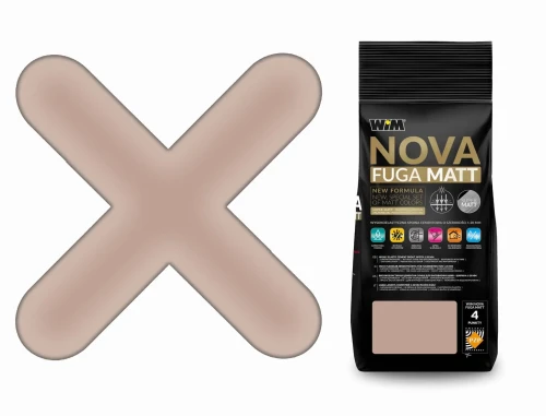 FUGA cementowa NOVA MATT wysokoelastyczna BRĄZ