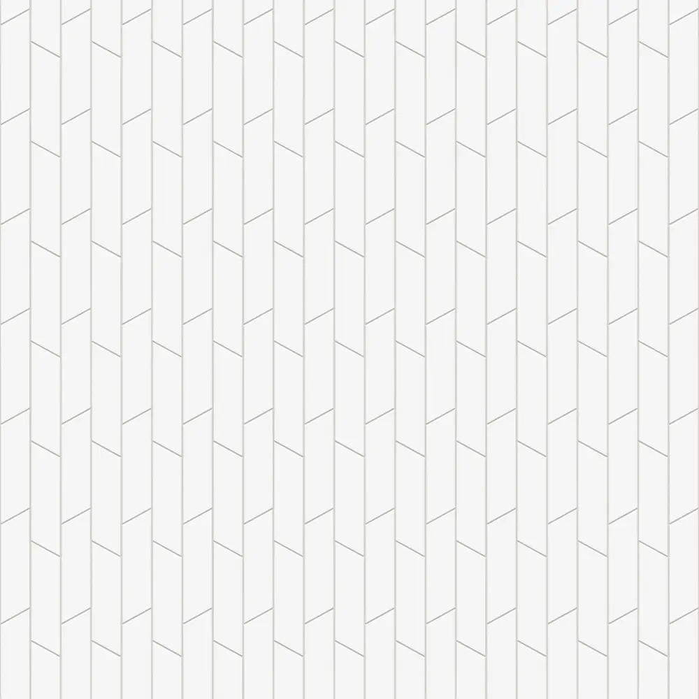 MOZAIKA CERAMICZNA CHEVRON STORM ALASKA WHITE – dekoracyjne do wnętrz – Szklane Mozaiki