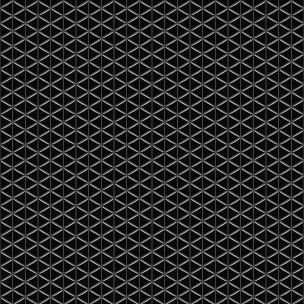 MOZAIKA SZKLANA TRIANGLE BLANKET CZARNA SOFT BLACK  – dekoracyjne do wnętrz – Szklane Mozaiki