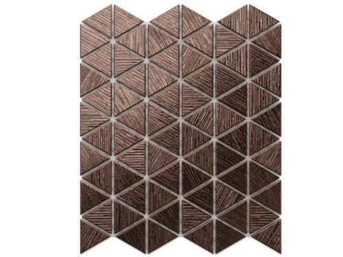 MOZAIKA SZKLANA TRIANGLE BLANKET COPPER BROWN