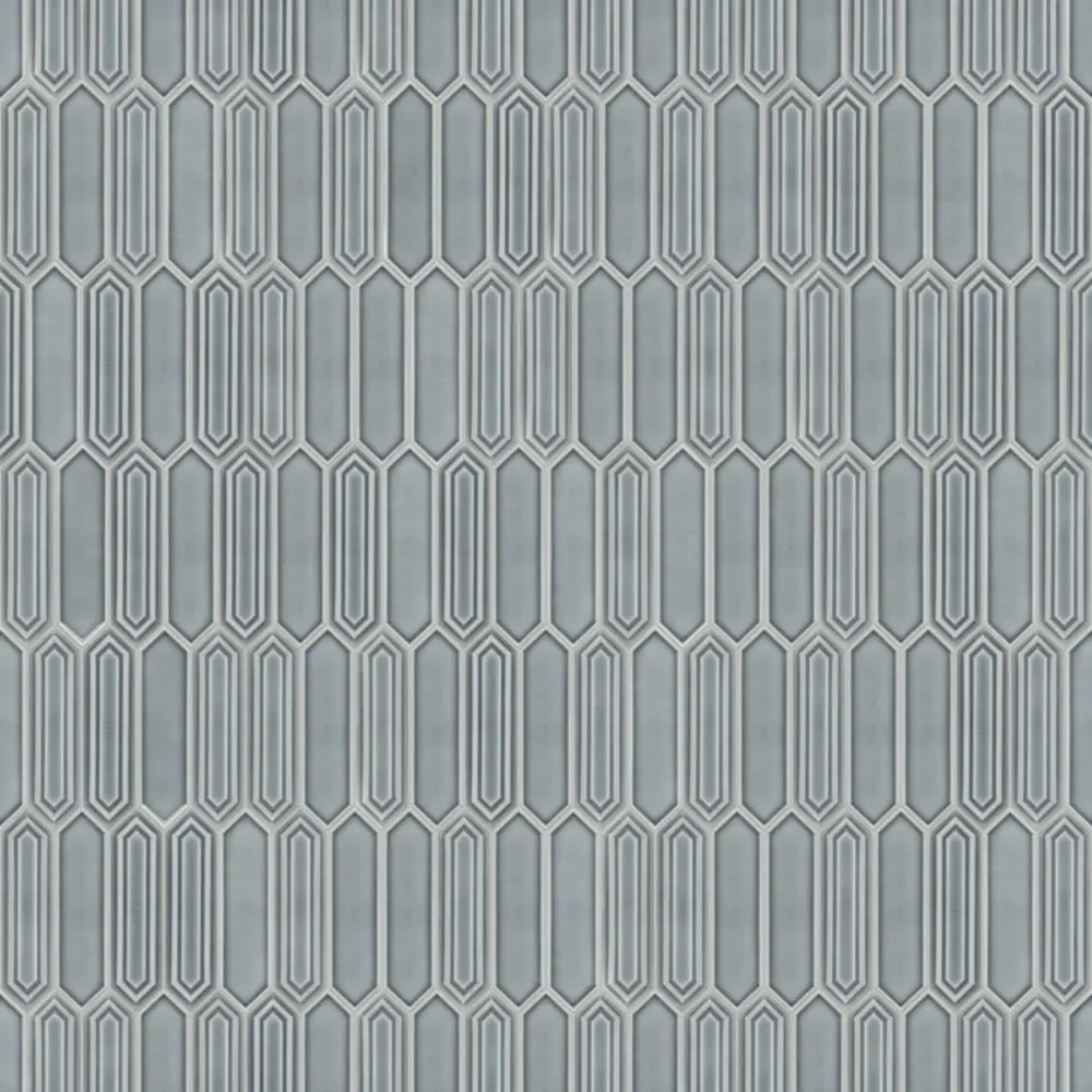 MOZAIKA CERAMICZNA VERTIGO GREY SZARA - szklanemozaiki.pl