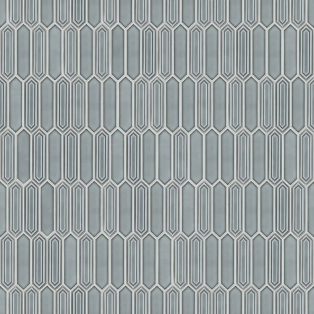 MOZAIKA CERAMICZNA VERTIGO GREY SZARA - szklanemozaiki.pl