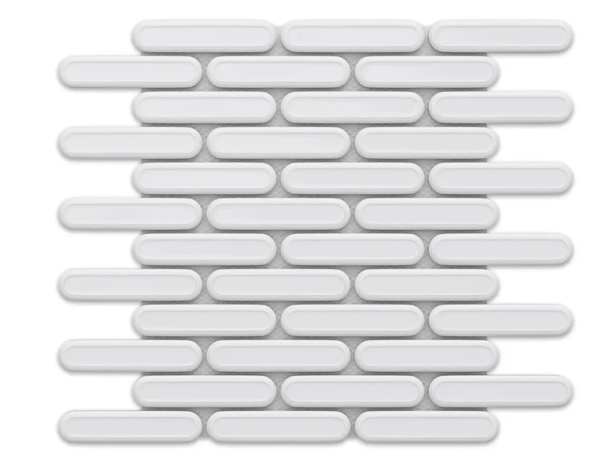 MOZAIKA CERAMICZNA SAVOIARDI WHITE - szklanemozaiki.pl