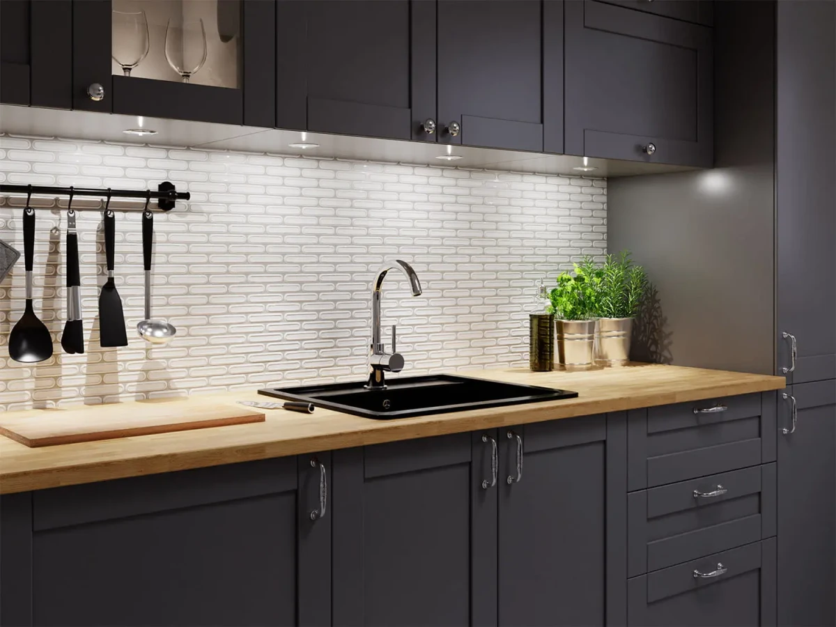 MOZAIKA CERAMICZNA SAVOIARDI WHITE - szklanemozaiki.pl