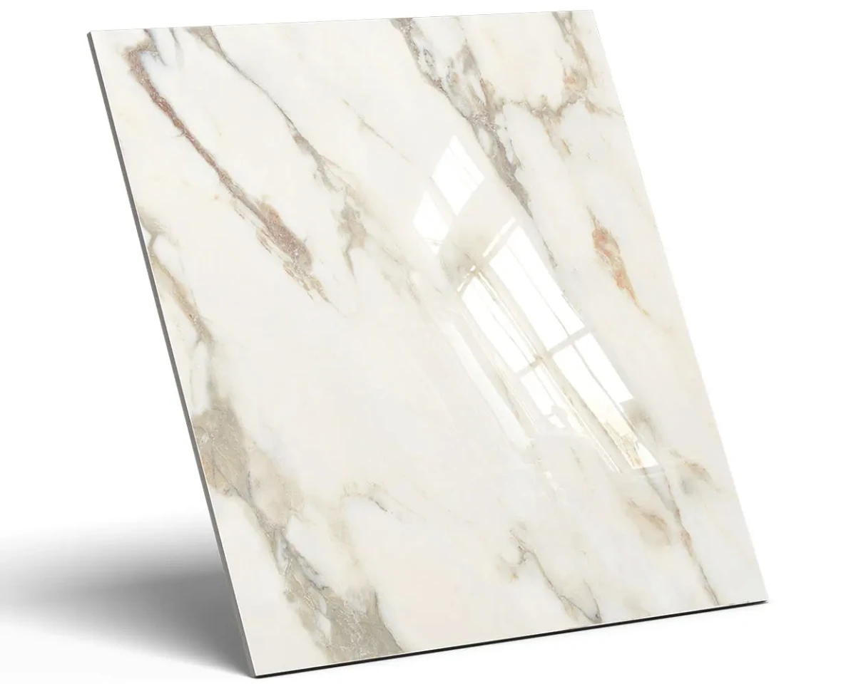 PŁYTKA REKTYFIKOWANA EGEO BEIGE POLER 100x100cm – dekoracyjne do wnętrz – Szklane Mozaiki