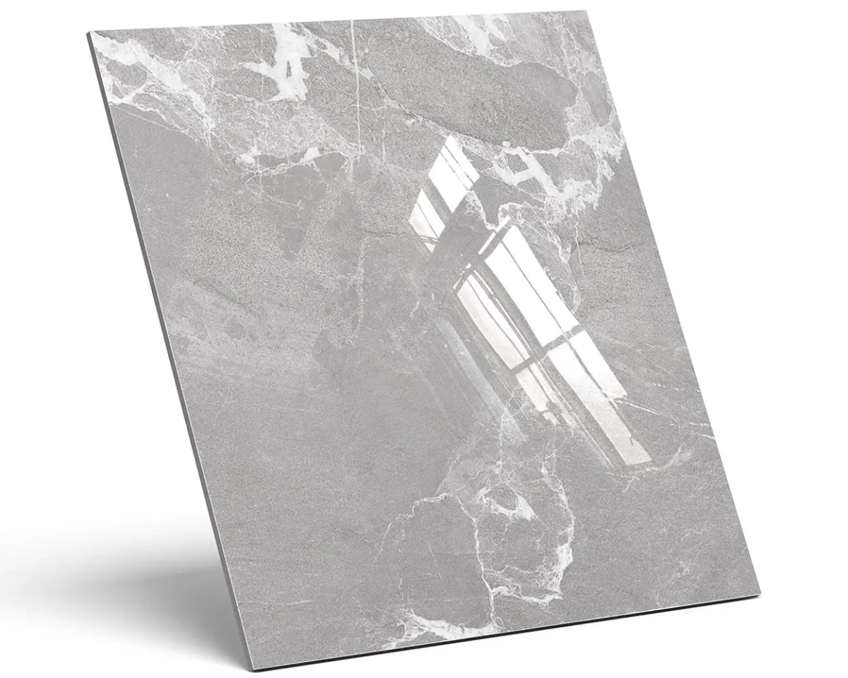 PŁYTKA REKTYFIKOWANA HAMBURG GREY POLER 100x100cm – dekoracyjne do wnętrz – Szklane Mozaiki
