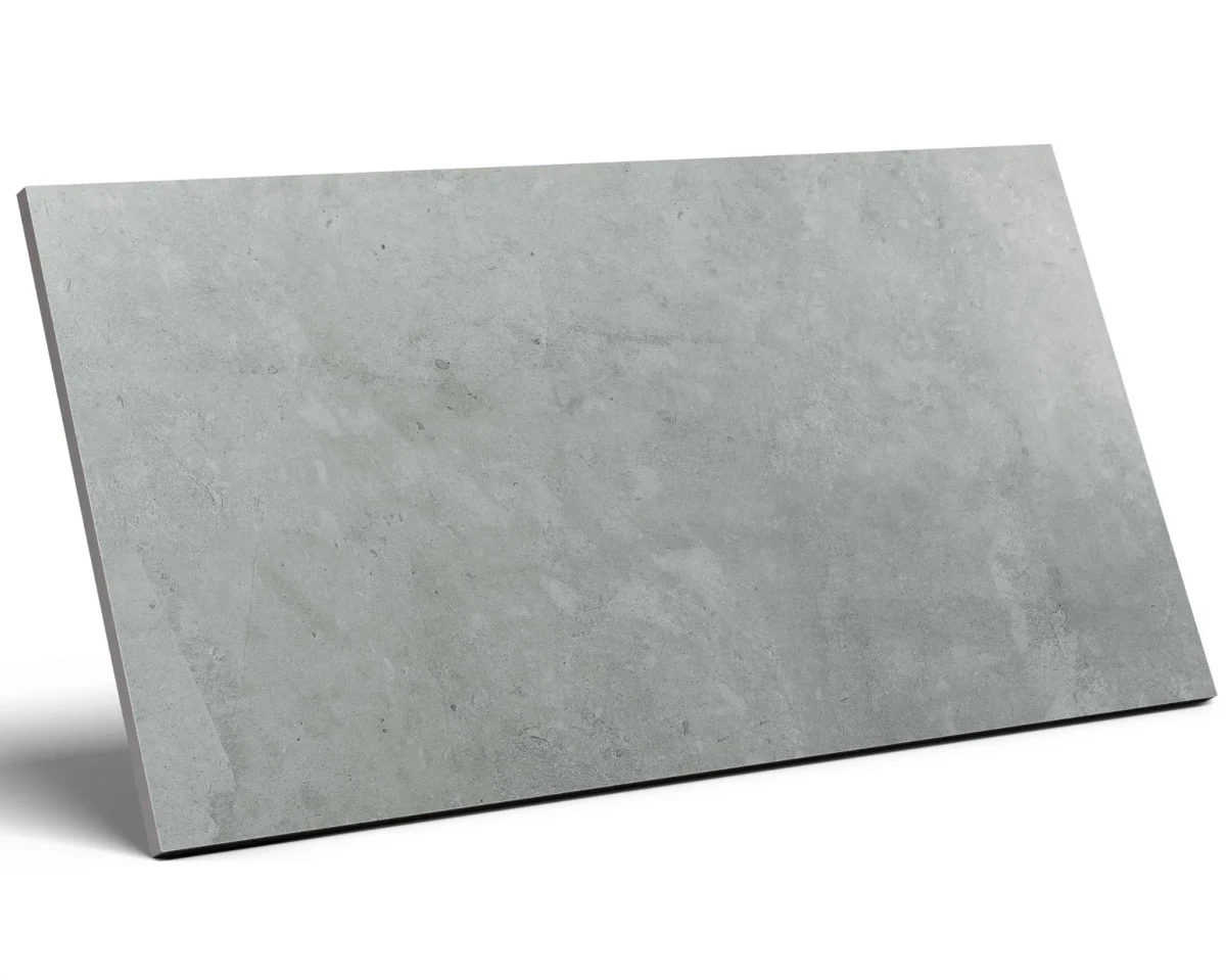 PŁYTKA TARASOWA BETON SZARA BRICO PIZARRA 2cm 60x120cm – dekoracyjne do wnętrz – Szklane Mozaiki