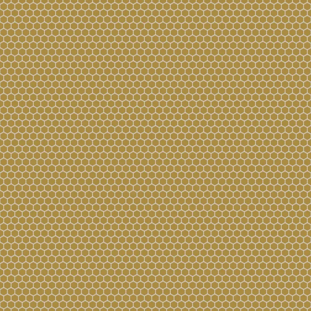 Mozaika ceramiczna Heksagon Gold metalic - szklanemozaiki.pl