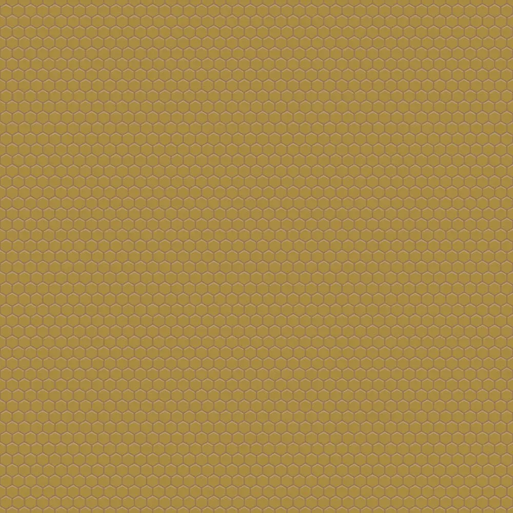Mozaika ceramiczna Heksagon Gold metalic - szklanemozaiki.pl