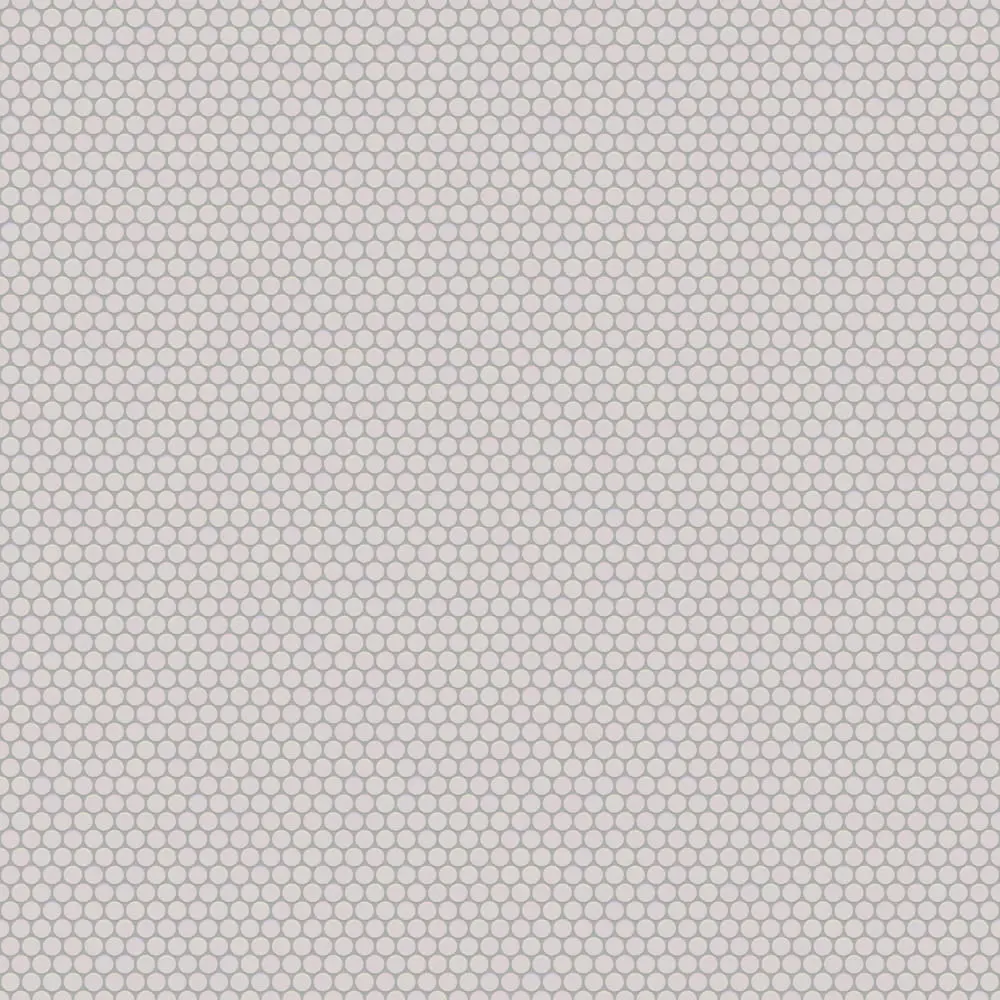 Mozaika ceramiczna Penny Dots white pearl połysk - szklanemozaiki.pl