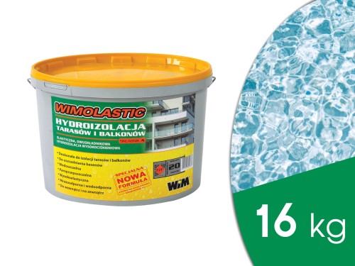 HYDROIZOLACJA DO ŁAZIENKI I SAUNY - Wimolastic A+B - 16kg