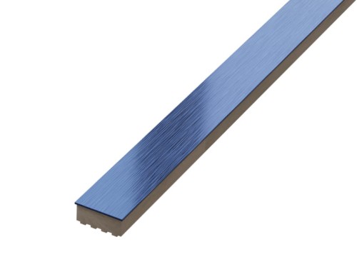 LISTWA METALOWA CERAMICZNA STEEL BLUE MATOWA