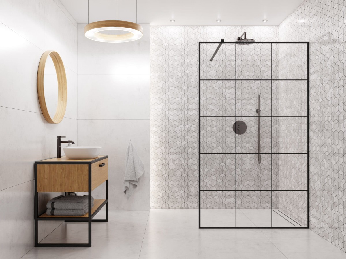 MOZAIKA GRESOWA DIAMOND ROMB LEZA GREY – dekoracyjne do wnętrz – Szklane Mozaiki